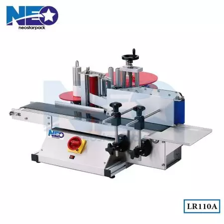 Tabletop Bottle Labeling Machine (Standard Model) - Glass round bottle labeling machine